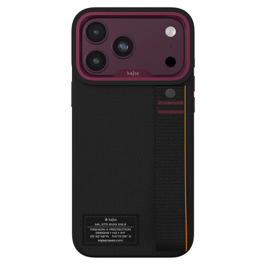 Kajsa iPhone 18/ 17 Pro Military Collection Strap O Ring