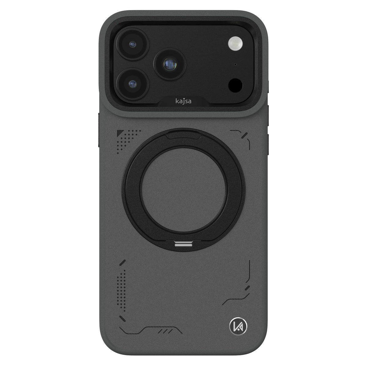 Kajsa iPhone 18 / 17 Pro Max GeoRing Collection Circuit Back Case O Ring