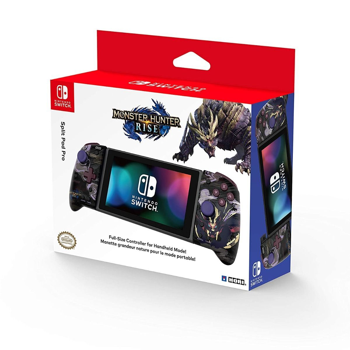N S Hori Split Pad Pro - Monster Hunter Rise