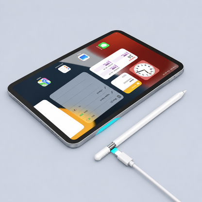 Acefast Capacitive Wireless Charging Pencil for Apple iPads side view