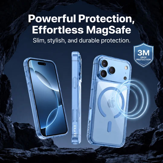 Brave Guard iPhone 18 Pro Max Protective With MagSafe Case - Blue