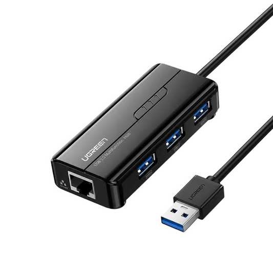 Ugreen USB 3.0 Hub with Gigabit Ethernet Adapter
