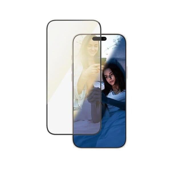 PanzerGlass® EyeCare Screen Protector iPhone 16 Pro Max Ultra-Wide Fit product photo
