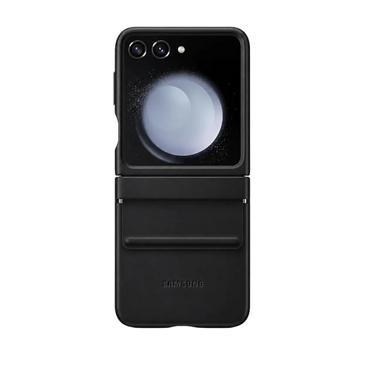 Samsung Flap Case for Galaxy Z Flip5 - Black phone case product photo