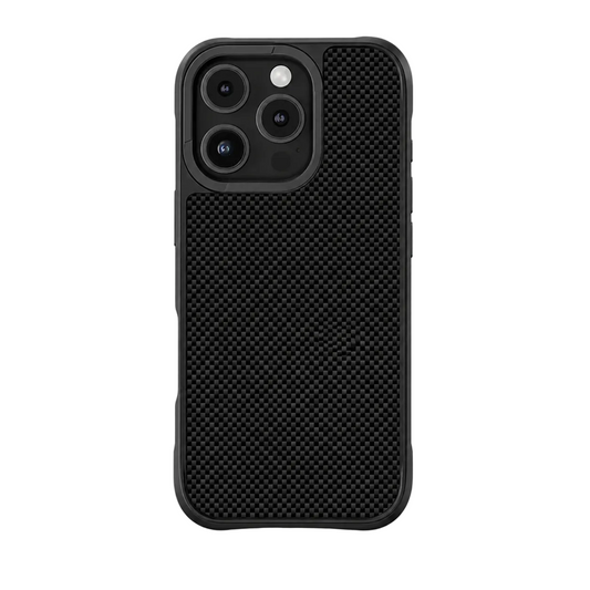 AmazingThing iPhone 16 PRO 6.3 TITAN MAX MAGSAFE DROP PROOF CASE FOR  HIGH TECH FIBER 600D-Black