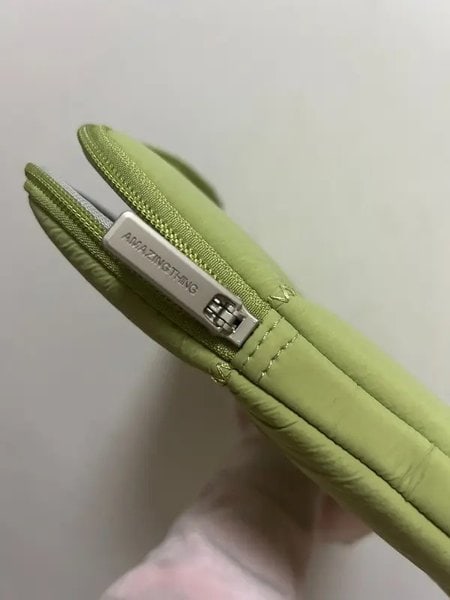 AmazingThing Glamour PuffyPouch- Olive product photo
