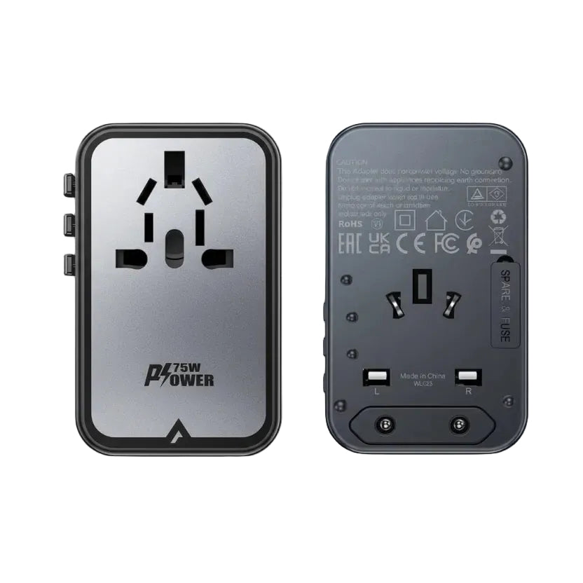 Acefast Z1 PD75W GaN 3*USB-C+2*USB-A multifunctional charging adapter