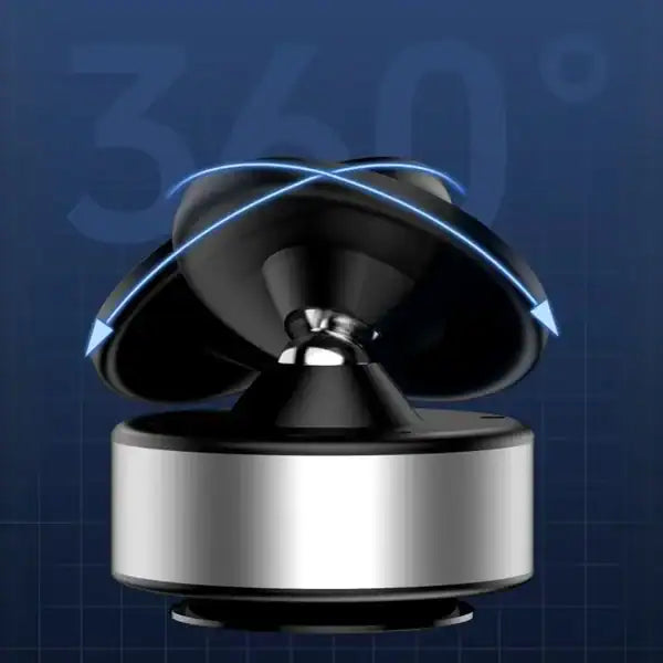 Automobile 360° Rotating Magnetic Vacuum Suction Mount Black additional product image