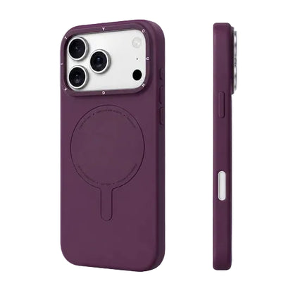 Youngkit Morandi Silicone for iPhone 18 Pro max / 17 Pro max Case - Burgundy