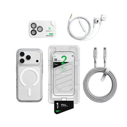 AmazingThing MINIMAL + Care Essential Kit for iPhone 18 Pro – 5 Pieces Set