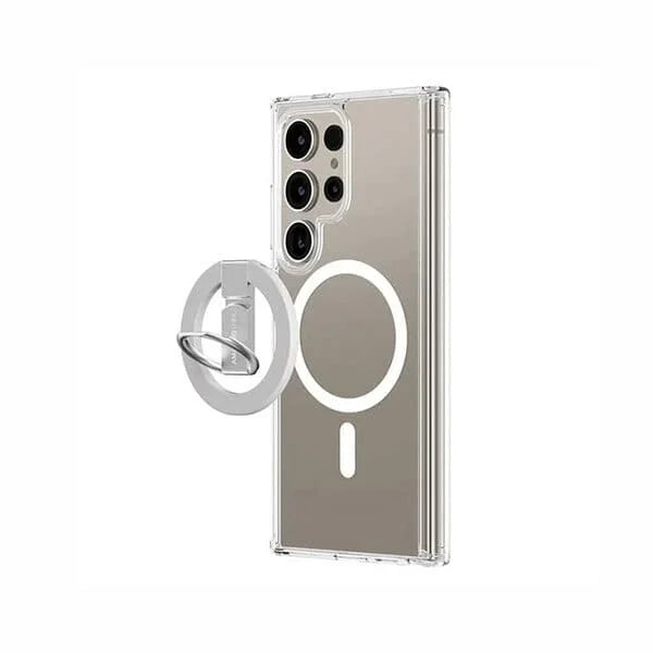 AmazingThing Galaxy S24 ULTRA Case with Ring Holder Stand Minimal Mag Grip