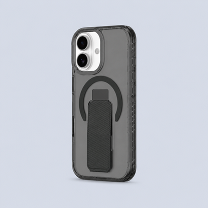 AmazingThing iPhone 17 Titan Pro Holder Case - Black back view