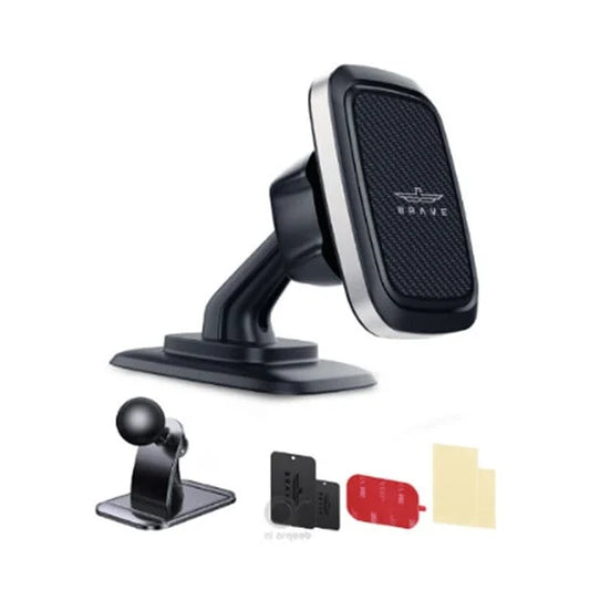 Brave Car Phone Holder Decore - Black