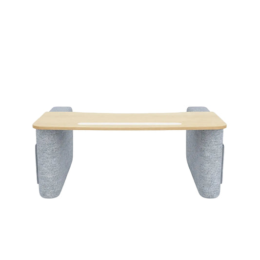 Gamvity Lap Desk Fs-12 - Bule+light Wood product photo