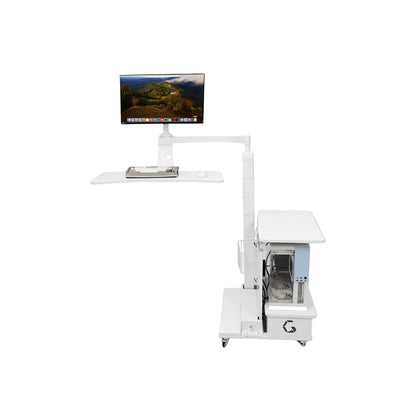 Ingrem Floating Table - White Right Rudder product photo