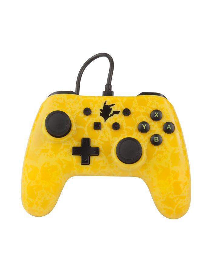 NS PowerA Wired Controller - Pikachu Silhouette