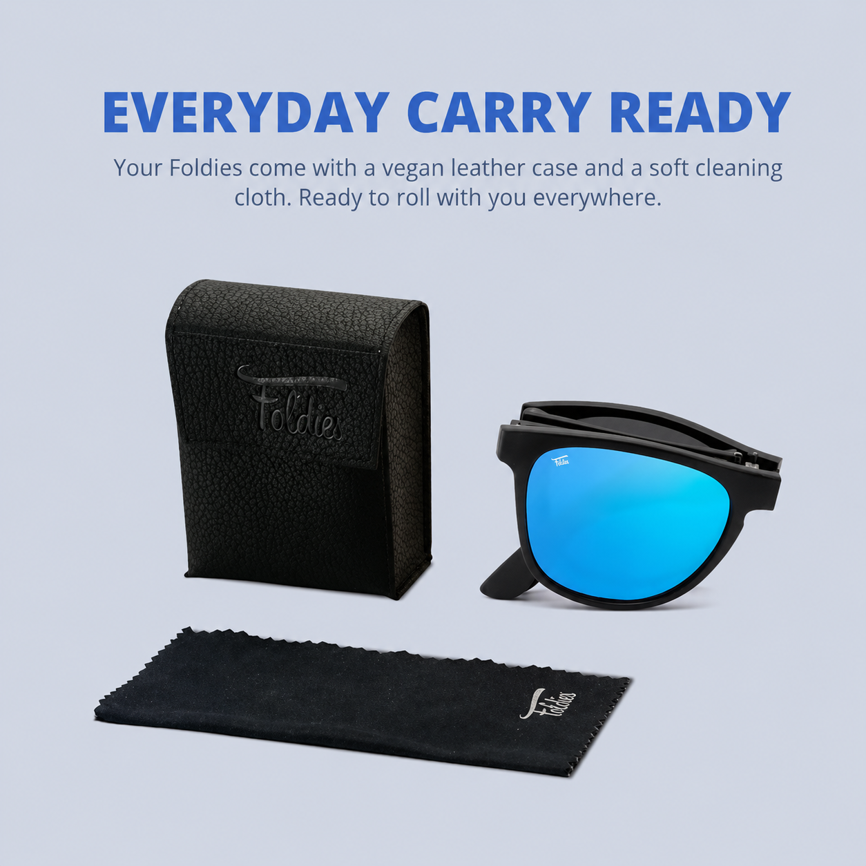 Foldies Remix Folding Sunglasses Polarized UV400 UVA UVB Protection for Men Women product