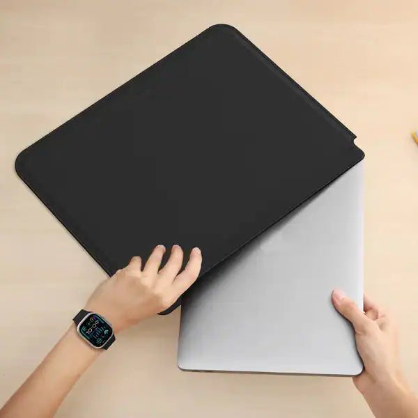AmazingThing Matte Pro Mag Laptop Sleeve with Pocket 14-Black product photo