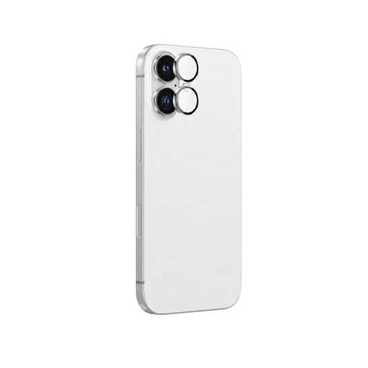 AmazingThing iPhone 16 6.1 / 16 PLUS 6.7 CRYSTAL LENS GLASS- SIlver