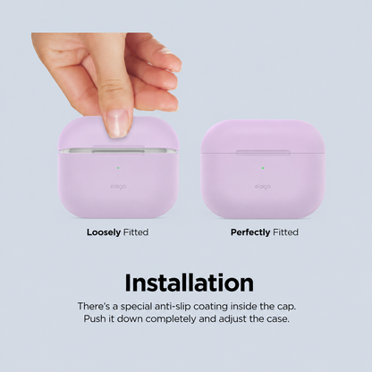 Elago AirPods Pro Slim Case-Lavender