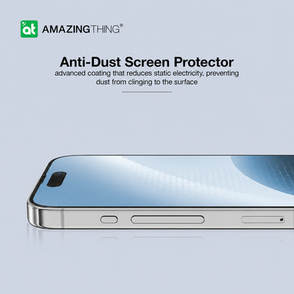 AmazingThing iPhone 16 PRO 6.3 2.75D FULLY COVERED RADIX GLASS CLEAR
