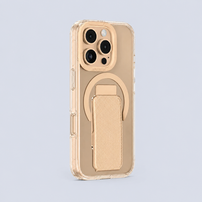 AmazingThing iPhone 16 PRO 6.3 TITAN PRO HOLDER MAGSAFE DROP PROOF CASE -Rose Gold