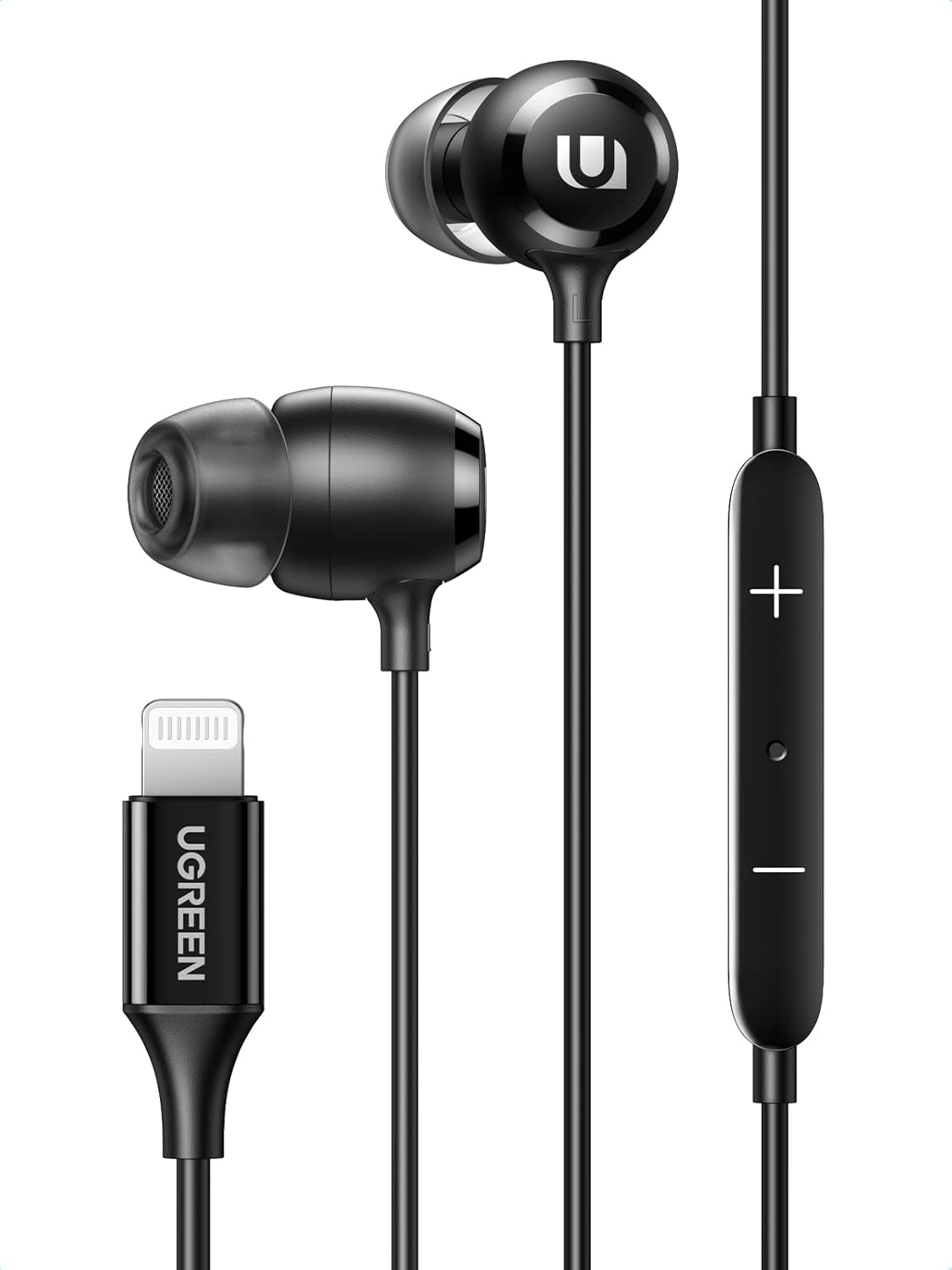 UGREEN Hitune Lightning Headphones with Microphone In-Ear Earphones with Lightning product