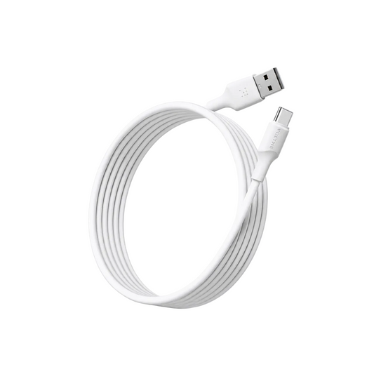 Voltme Powerlink EDC Series USB-A to Type-C Cable 60W PD 2M - White