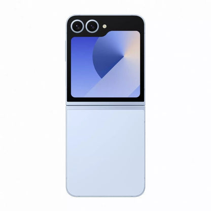 Samsung Z Flip6 6 7 inch 512GB 12GB RAM Blue devices in-use view