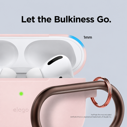 Elago AirPods Pro Slim Hang Case Lovely Pink