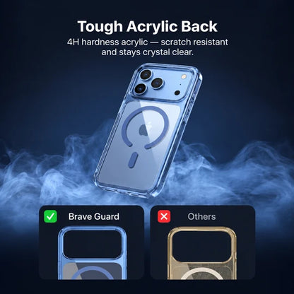 Brave Guard iPhone 18 Pro Max Protective With MagSafe Case - Blue
