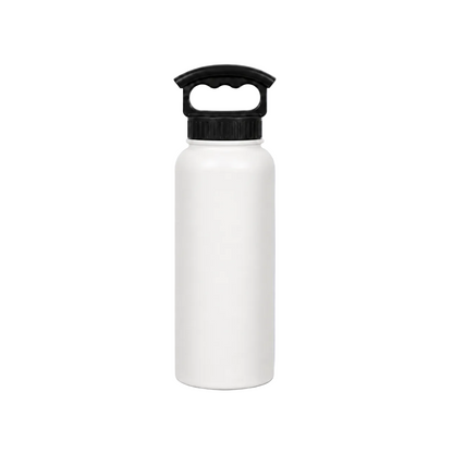 Fifty 34oz - Slate Grey Bottle-3 Finger Grip Cap product photo