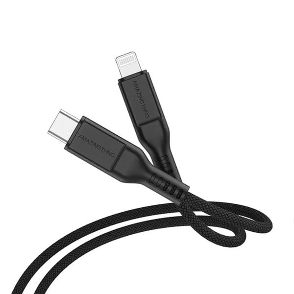 AmazingThing USB-c to lightning 3 2a 30w 2 1m cable black