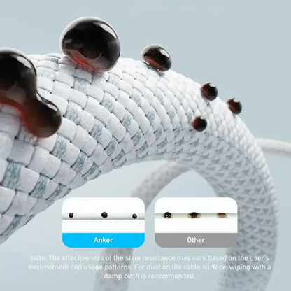 Anker Zolo USB-C To USB-C Cable 240W-White product image
