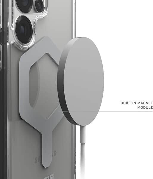 UAG Samsung Galaxy S25 Ultra Case 6 8" Plyo Pro - Clear Ice Silver product photo