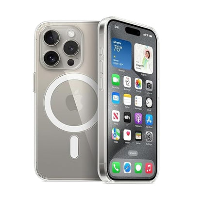 Anker Clear MagSafe Case for iPhone 15 Pro product photo