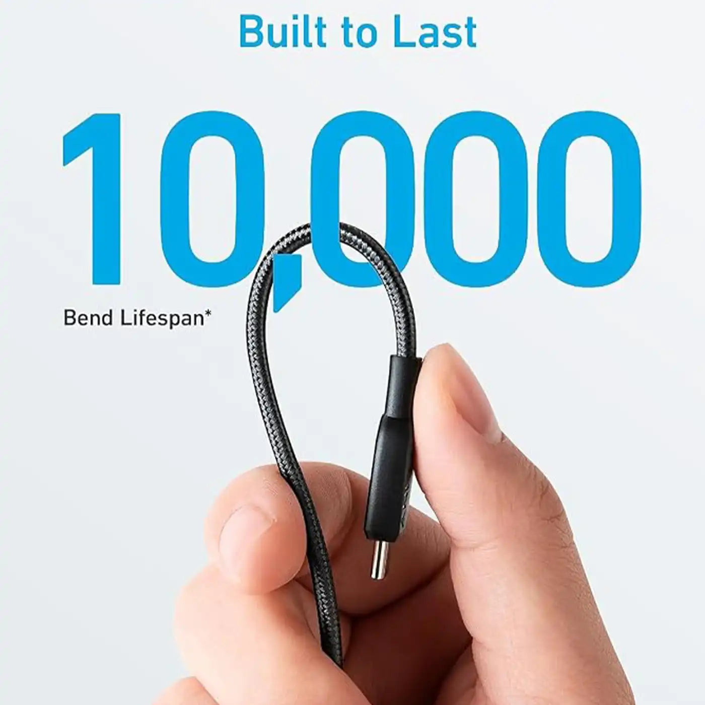 Anker 322 USB-C to USB-C Cable – 60W – 3ft / 0.9M – Braided - Black