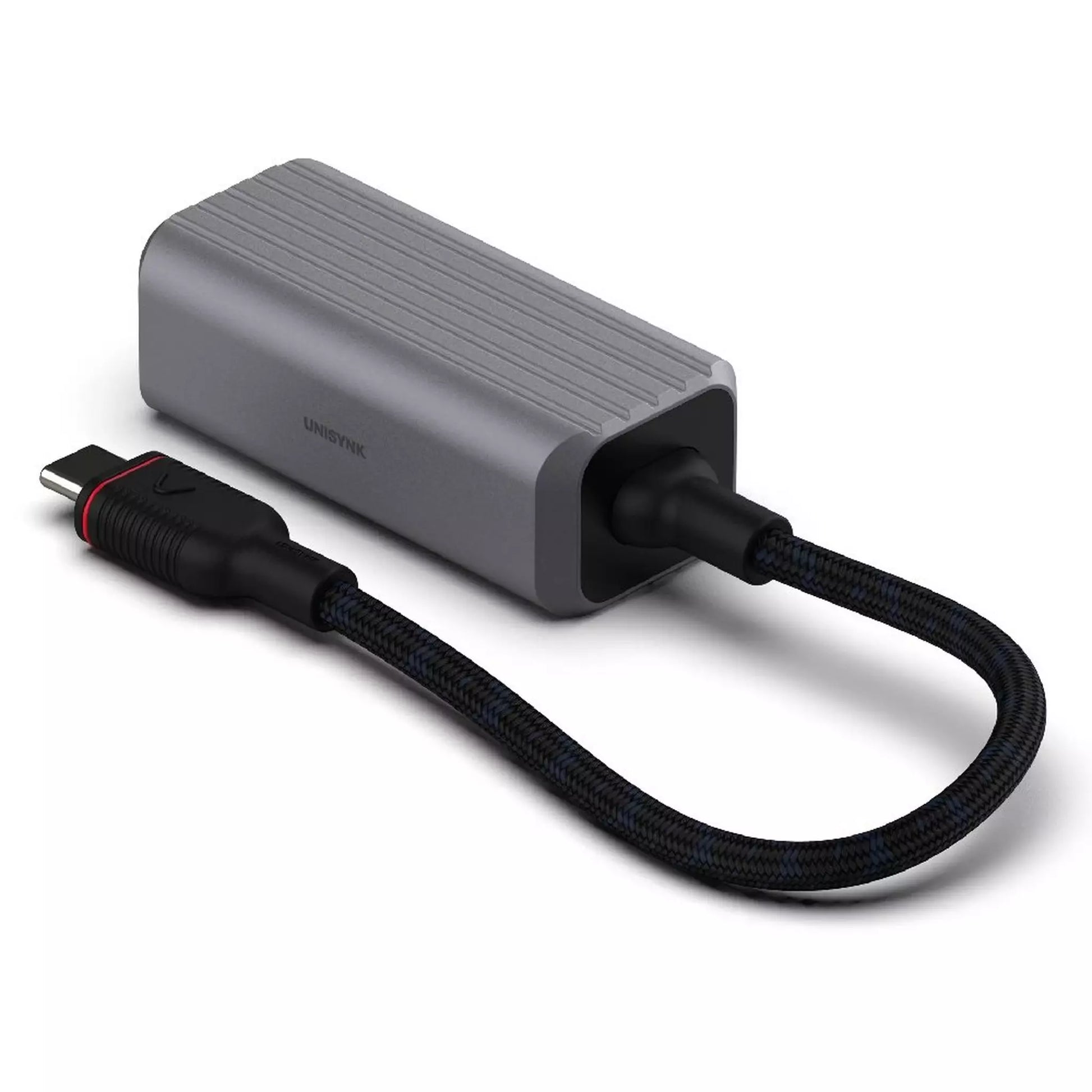 Unisynk USB-C to Network Adapter Grey additional product image