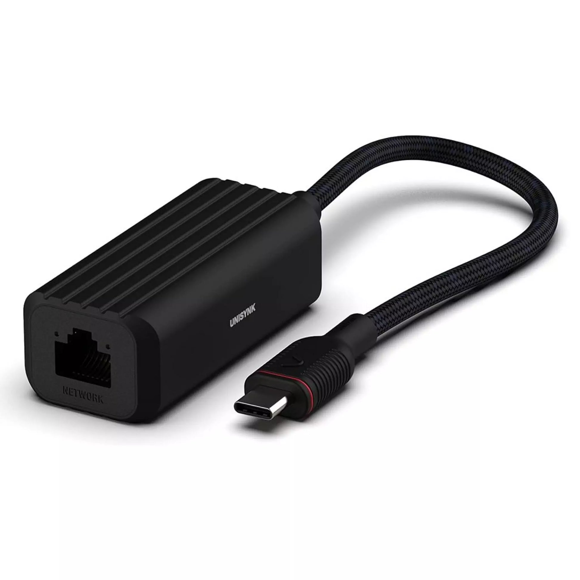 Unisynk USB-C to Network Adapter Black additional product image