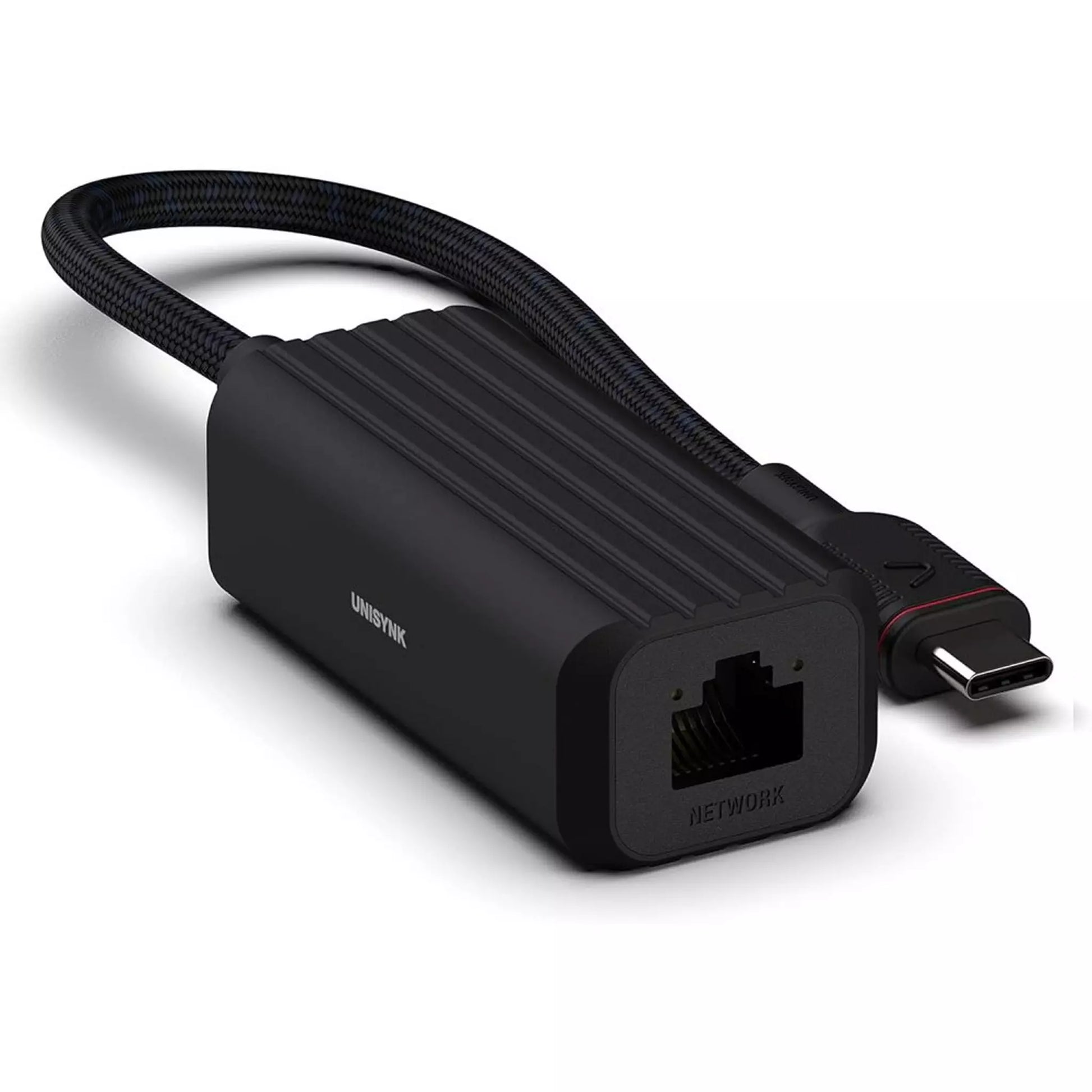 Unisynk USB-C to Network Adapter Black product image