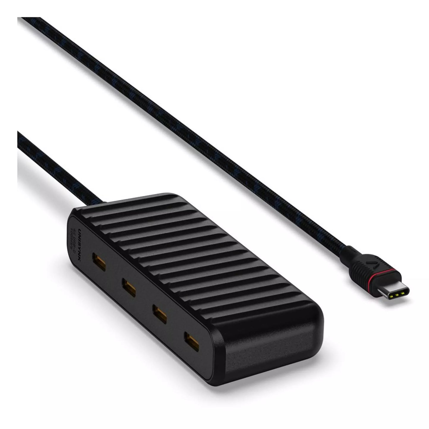 Unisynk USB-C to 4 USB-C Hub charger Black product photo