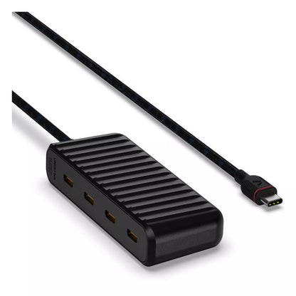 Unisynk USB-C to 4 USB-C Hub charger Black product photo