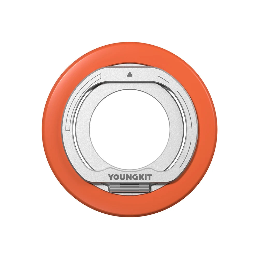 Youngkit Magnetic 360 Degree Rotating Dual Fold Rotating Series Finger Ring Stand