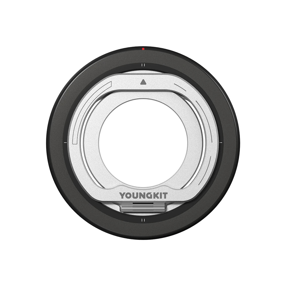 Youngkit Magnetic 360 Degree Rotating Dual Fold Rotating Series Finger Ring Stand