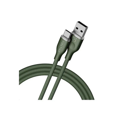 Voltme PowerLink USB-A to USB-C Cable – 60W – 1M – Green