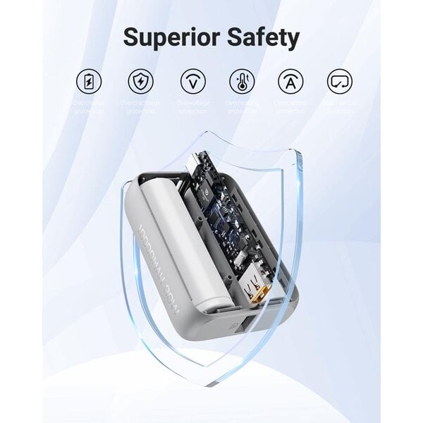 Voltme Hypercore 10K Lite 22 5W Power Bank Grey product photo