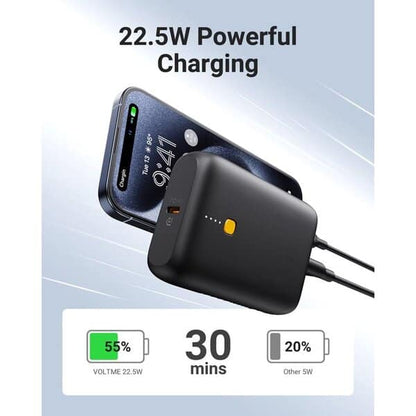 Voltme Hypercore 10K Lite 22 5W Power Bank - Black product photo