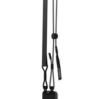 Moft Adjustable Long Lanyard - Black product photo