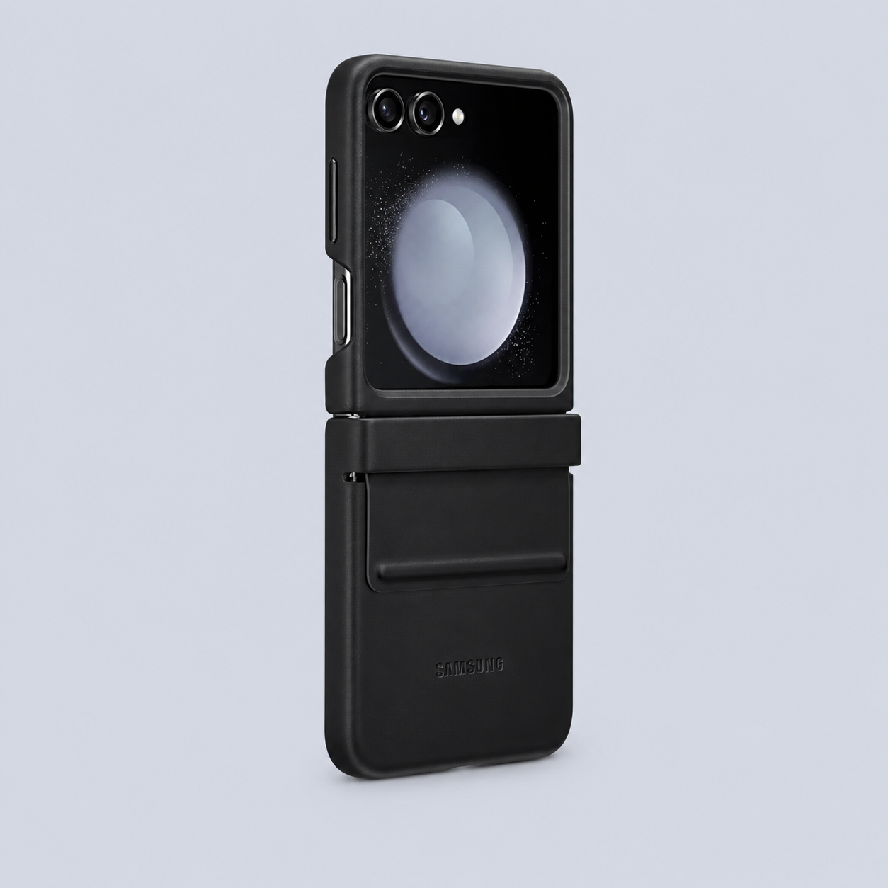 Samsung Flap Case for Galaxy Z Flip5 - Black phone case product photo