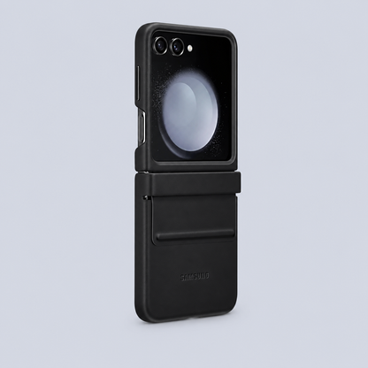 Samsung Flap Case for Galaxy Z Flip5 - Black phone case product photo